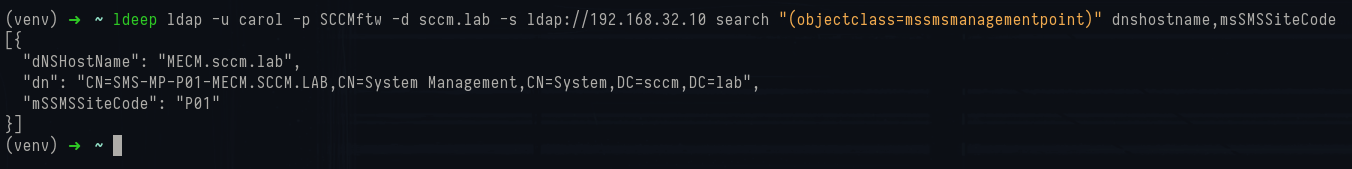 Ldeep custom search command