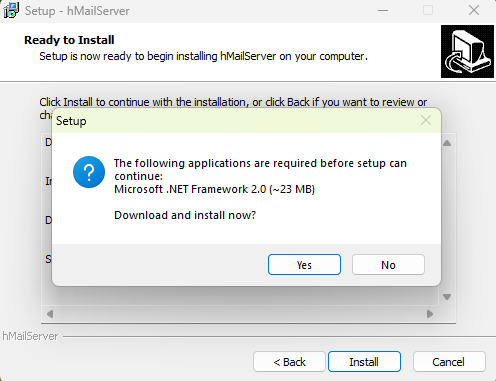 .NET Framework 2.0 Installer