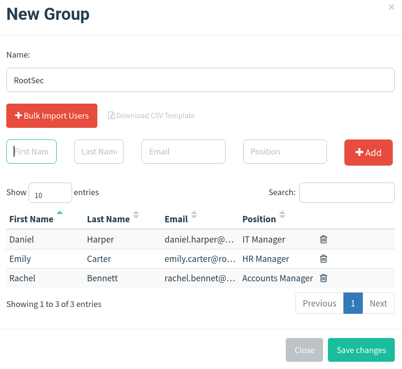 Users group