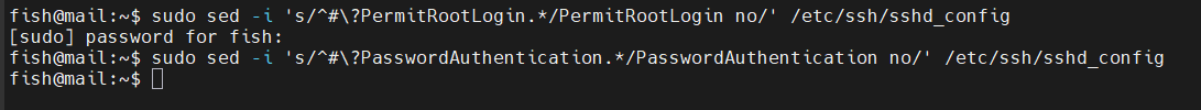SSH hardening
