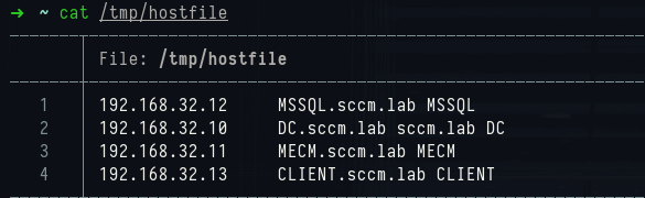 Hosts file